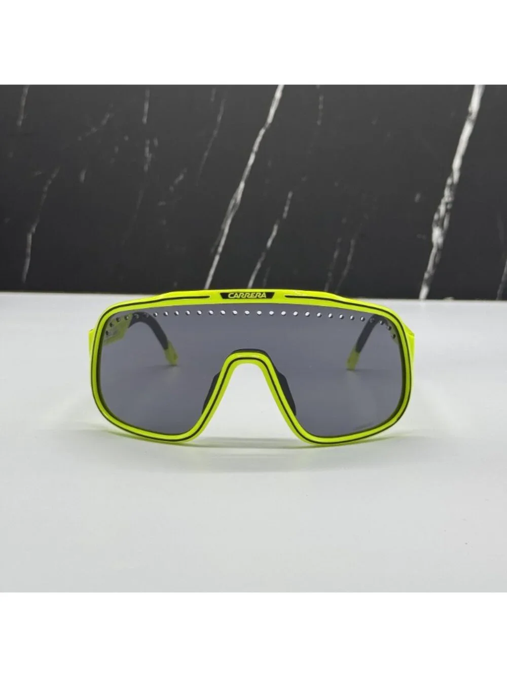 NWT Carrera Sport 02/S Green Gray Mask Sunglasses